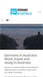 Mobile Screenshot of germansinaustralia.com.au